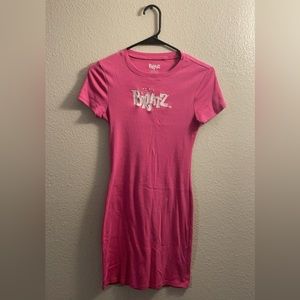 BRATZ XS pink mini dress